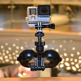Double Suction Cup Mount for GoPro