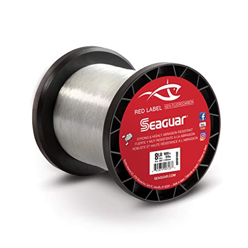 Seaguar Red Label Fluorocarbon 1000-Yards Fishing Line (8-Pounds) – Kokanee  Addict Fishing