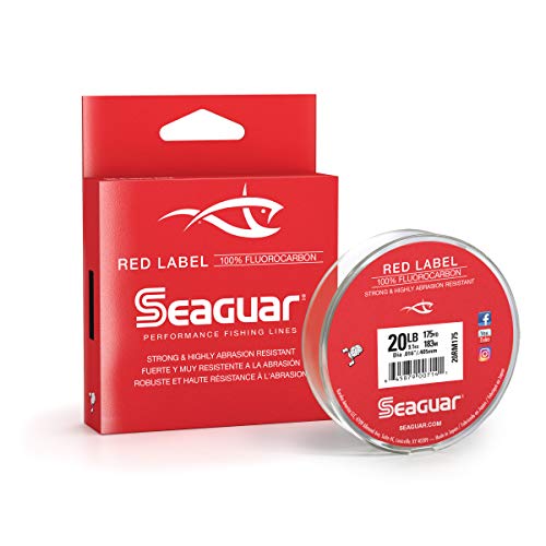 Seaguar Red Label 100% Fluorocarbon 200 Yard Fishing Line (15-Pound) –  Kokanee Addict Fishing