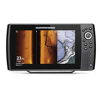 Humminbird 411420-1CHO Helix 10 Chirp 2D, Down Imaging & MEGA SI+ GPS G4N - Does not include transducer