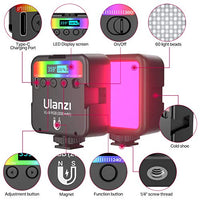 ULANZI VL49 RGB Video Lights, LED Camera Light