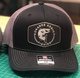 Kokanee Addict Fishing Hat - Leather Patch